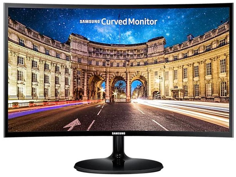 Samsung C24F390FHR - 24 colos Ívelt VA FHD Fekete monitor