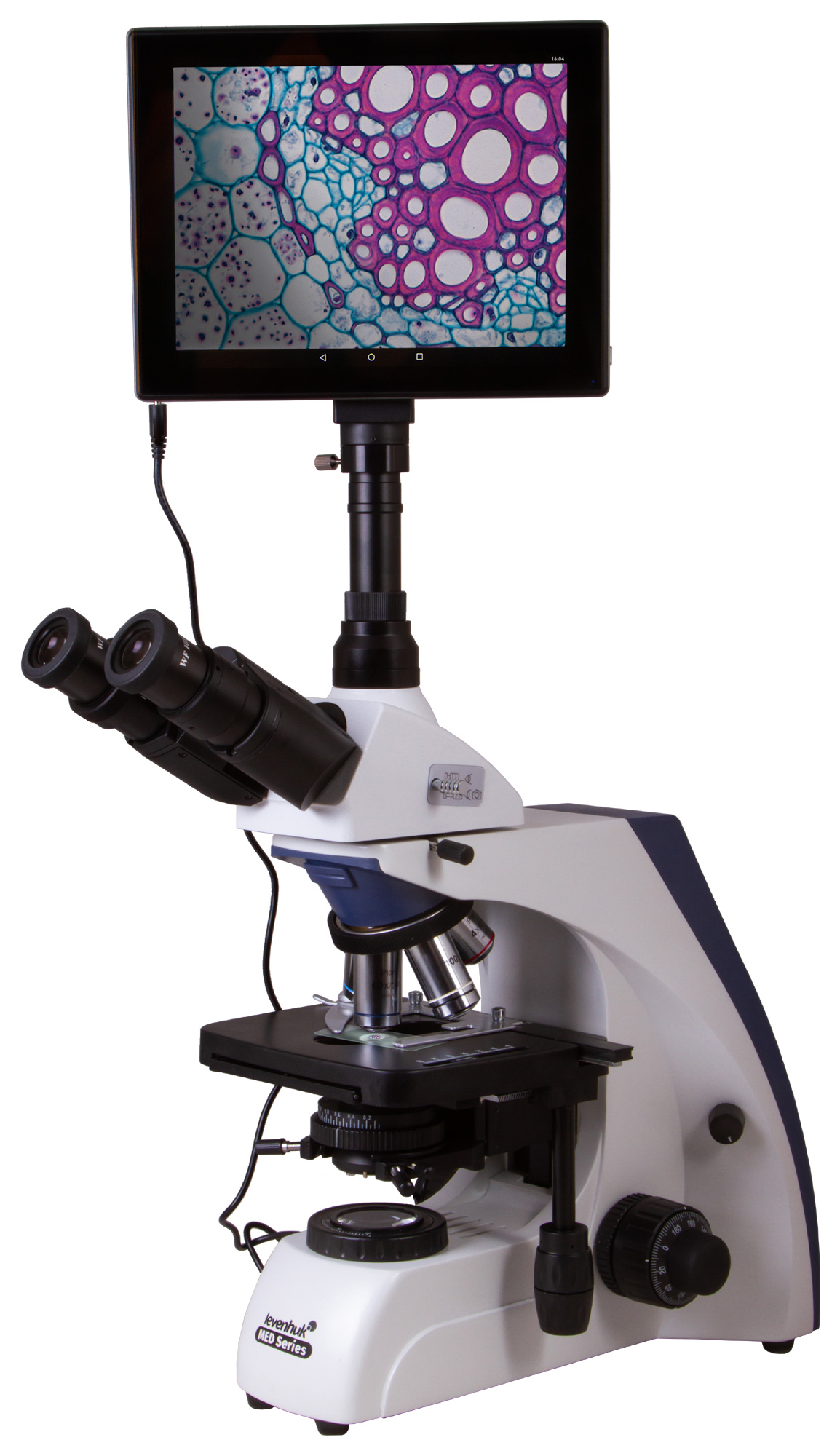 Levenhuk MED D35T LCD digitális trinokuláris mikroszkóp