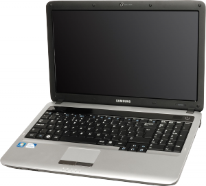 SAMSUNG RV510 15.6 LED HD, Intel Pentium T4500 2.3GHz, 2GB, 320GB, Intel GMA 4500MHD, DVD-RW SM, Win 7 HPrem 64bit., 6cell, fekete