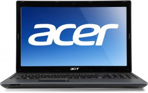 Acer Aspire AS5733Z-P624G50Mikk Intel P6200/4GB/500GB/Intel GMA/Win7/fekete
