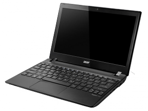 ACER 11,6 HD LED V5-131-10072G32NKK_LIN - Fekete Intel® Celeron® Dual Core™ 1007U - 1,50GHz, 2GB/1600MHz, 320GB SATA, Intel® HD, WiFi, Webkamera, Linpus, Matt kijelző