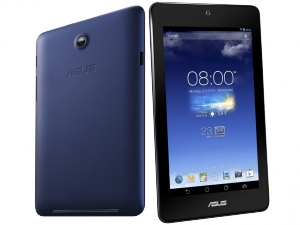 Asus MeMO Pad ME173X-1B074A HD 7 1280x800, Cortex® A7 Quad Core™ 1,20GHz, 1GB RAM, 16GB Flash, WiFi, Webkamera, G-sensor, microUSB, microSD, Android Jelly Bean, kék