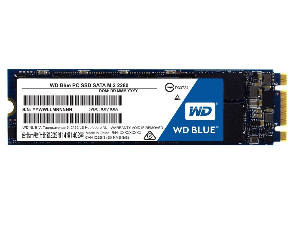 WD Blue 3D 500G M.2 SSD akciós termékkép 1
