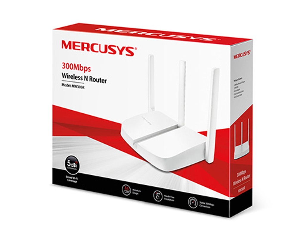 MERCUSYS MW305R - 300 Mbps wireless router akciós termékkép 1