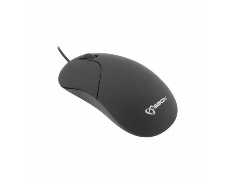 SBOX M-923B USB Fekete Egér akciós termékkép 1