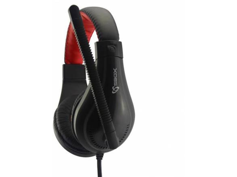 SBOX HS-1520 Mikrofonos Gamer Fekete Fejhallgató akciós termékkép 1