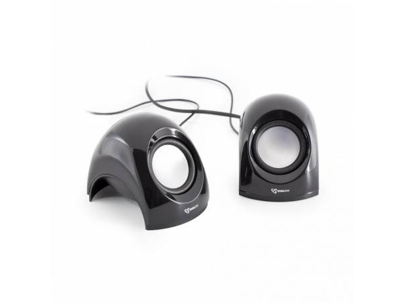 SBOX SP-092B 2.0 Fekete Hangszóró 6W akciós termékkép 1