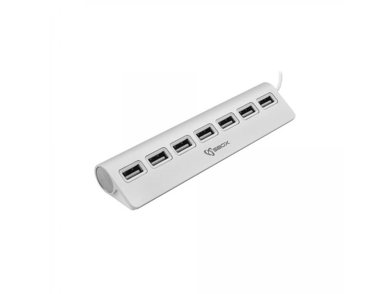 Sbox H-207 Ezüst 7 portos USB Hub akciós termékkép 1