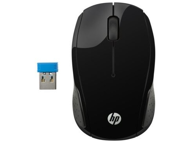 HP 200 Vezeték nélküli fekete egér akciós termékkép 1