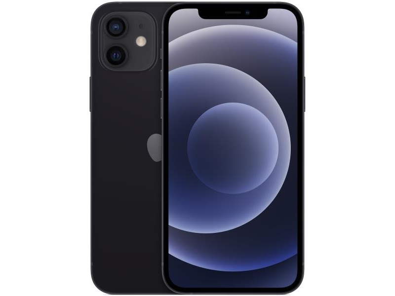 Apple iPhone 12 128GB Fekete Okostelefon akciós termékkép 1