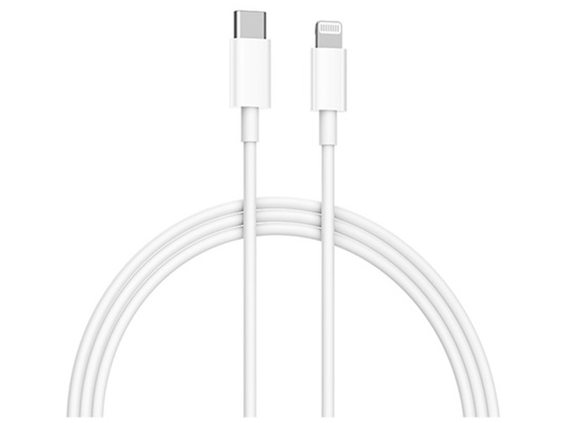 Xiaomi Mi USB-C to Lightning 1m Fehér töltő kábel akciós termékkép 1
