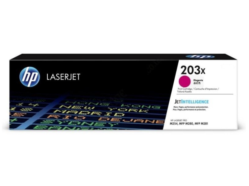 HP CF543X (203X) Magenta nagykapacítású toner akciós termékkép 1
