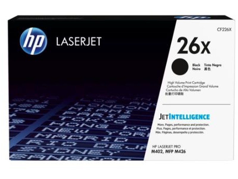 HP CF226X (26X) Fekete nagykapcítású toner akciós termékkép 1