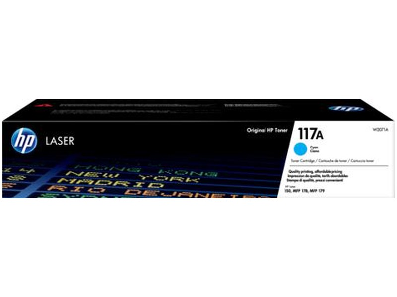 HP W2071A (117A) Cián toner akciós termékkép 1