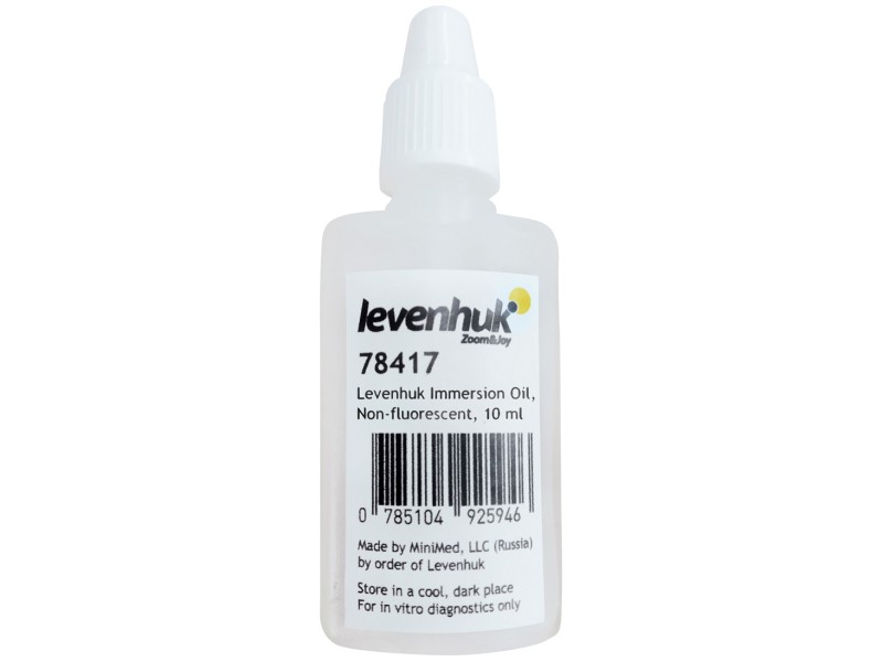 Levenhuk immerziós olaj, nem fluoreszcens, 10 ml akciós termékkép 1