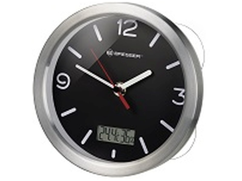 Bresser MyTime Bath falióra, fekete akciós termékkép 1