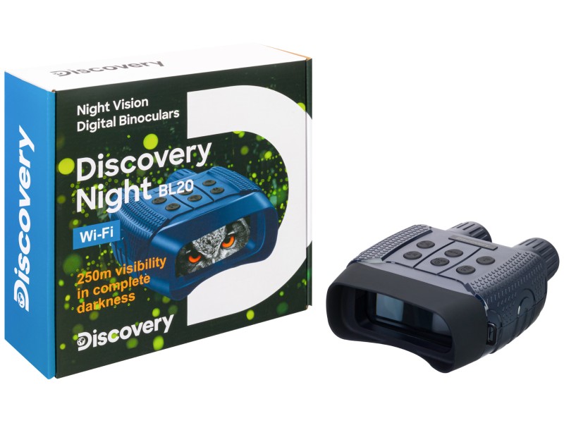 Discovery Night BL20 digitális éjjellátó kétszemes távcső háromlábú állvánnyal akciós termékkép 1