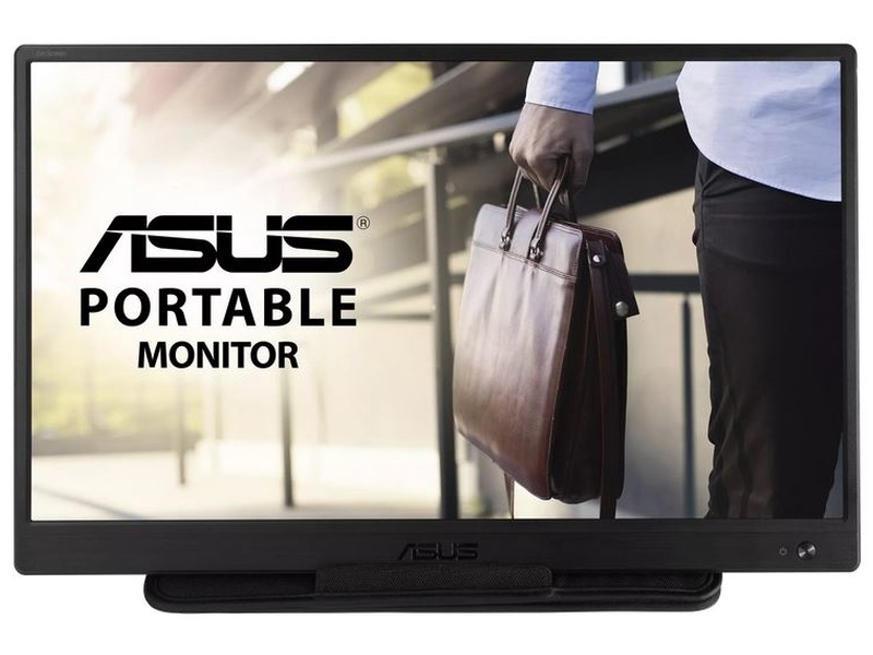 Asus ZenScreen MB165B - 15,6 colos WXGA WLED TN Hordozható Fekete monitor akciós termékkép 1