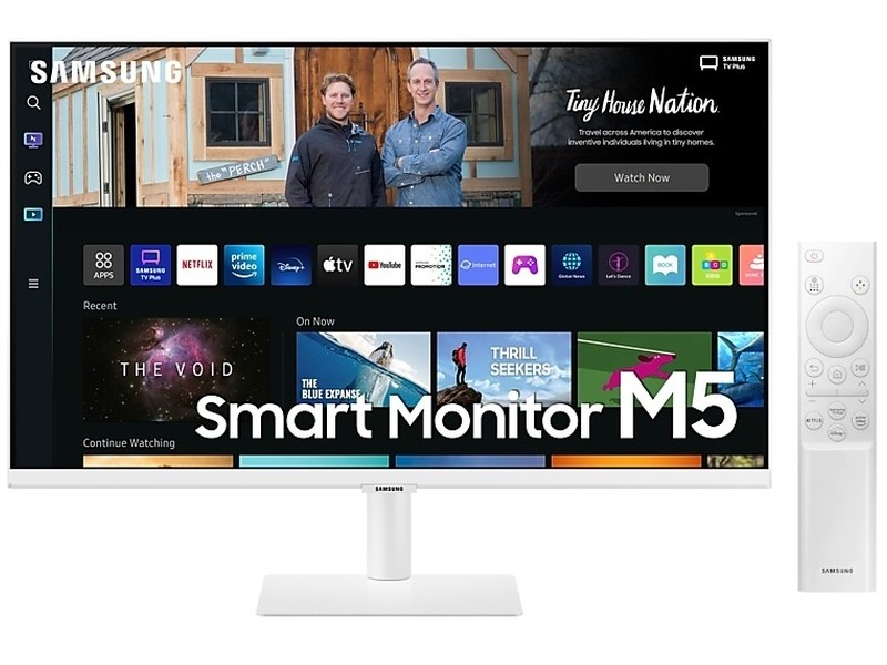Samsung S27BM501EU - 27 colos FHD VA HDR10 Fehér SMART monitor távirányítóval akciós termékkép 1
