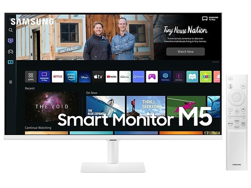 Samsung S32BM501EU - 32 colos FHD VA HDR10 Fehér SMART monitor távirányítóval akciós termékkép 1