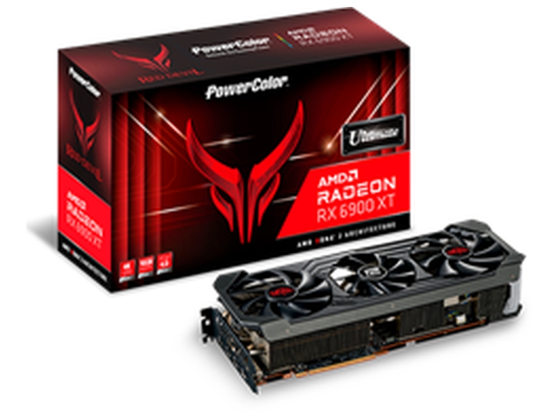 PowerColor Red Devil AMD RX 6900 XT 16GB - AXRX 6900XT 16GBD6-3DHE/OC PCIE videokártya akciós termékkép 1