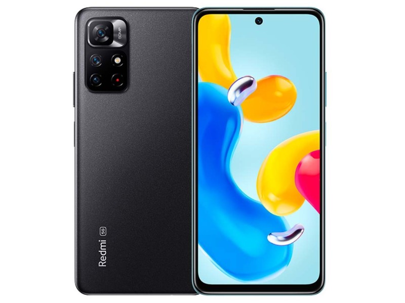 Xiaomi Redmi Note 11s 5G 128GB 6GB Dual-SIM Éjfekete Okostelefon akciós termékkép 1
