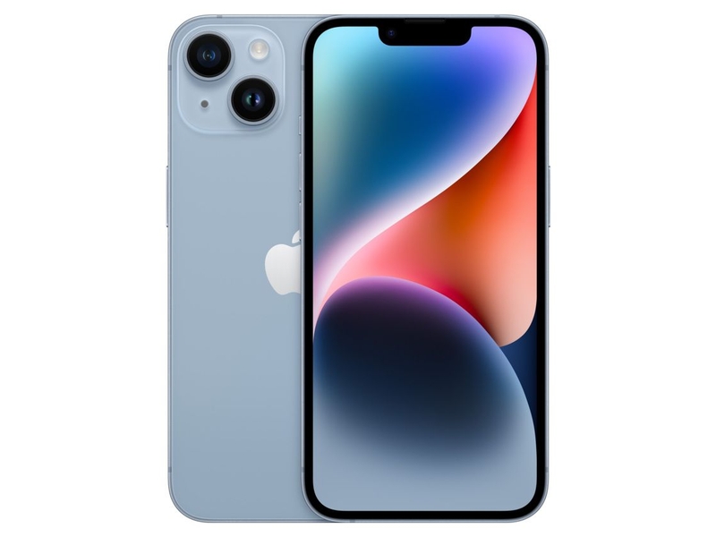 Apple iPhone 14 5G 128GB 6GB Kék Okostelefon akciós termékkép 1
