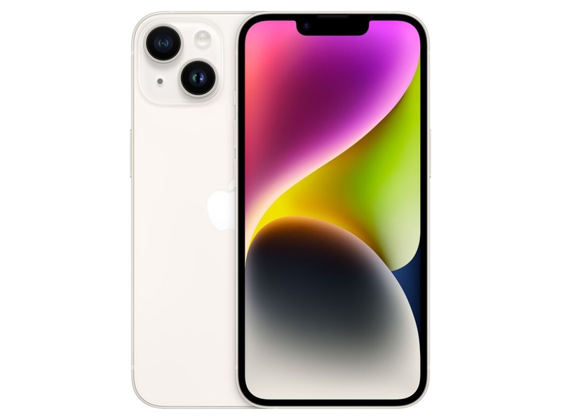 Apple iPhone 14 128GB 6GB Csillagfény Okostelefon akciós termékkép 1