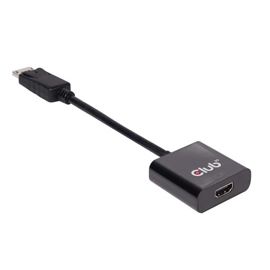 ADA Club3D DISPLAY PORT 1.2 MALE TO HDMI 2.0 FEMALE 4K 60HZ UHD/ 3D ACTIVE ADAPTER akciós termékkép 1