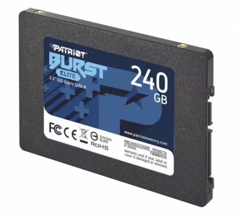 SSD Patriot 240GB Burst Elite 2,5 SATA3 akciós termékkép 1