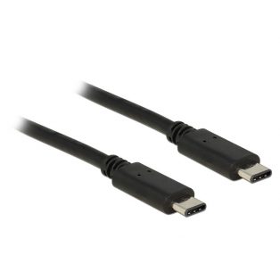 SMART LIME CA43 USB TYPE C 2.0-TYPE C 2.0 kábel 1M, Fekete akciós termékkép 1