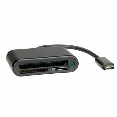 Roline USB 3.0 Type C SD/MicroSD/CFast 2.0 kártyaolvasó akciós termékkép 1