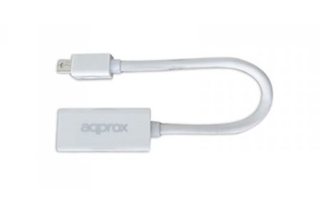 Approx Mini DisplayPort-HDMI átalakító (APPC12v2) akciós termékkép 1