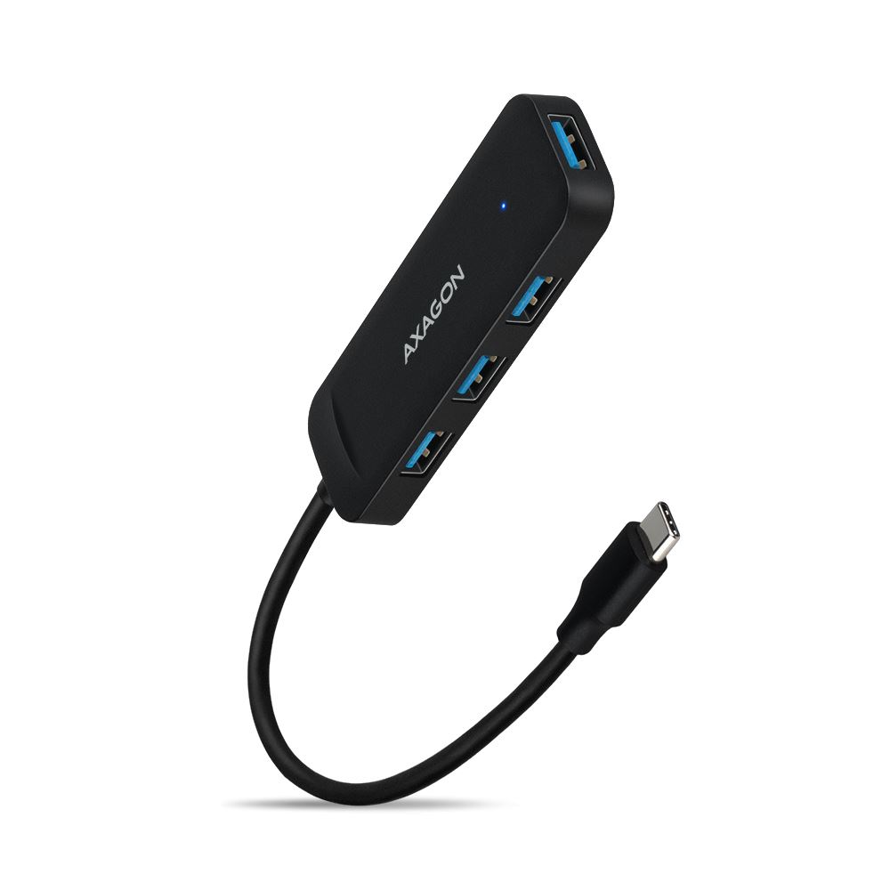 Axagon 4 portos USB3.0 USB-C HUB akciós termékkép 1