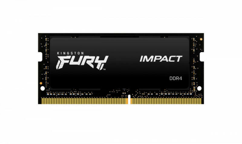 Kingston 8GB/3200MHz DDR4 FURY Impact notebook memória akciós termékkép 1