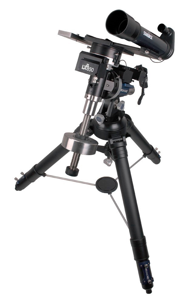 Meade LX850 német ekvatoriális állvány StarLock technológiával és háromlábú állvánnyal akciós termékkép 1