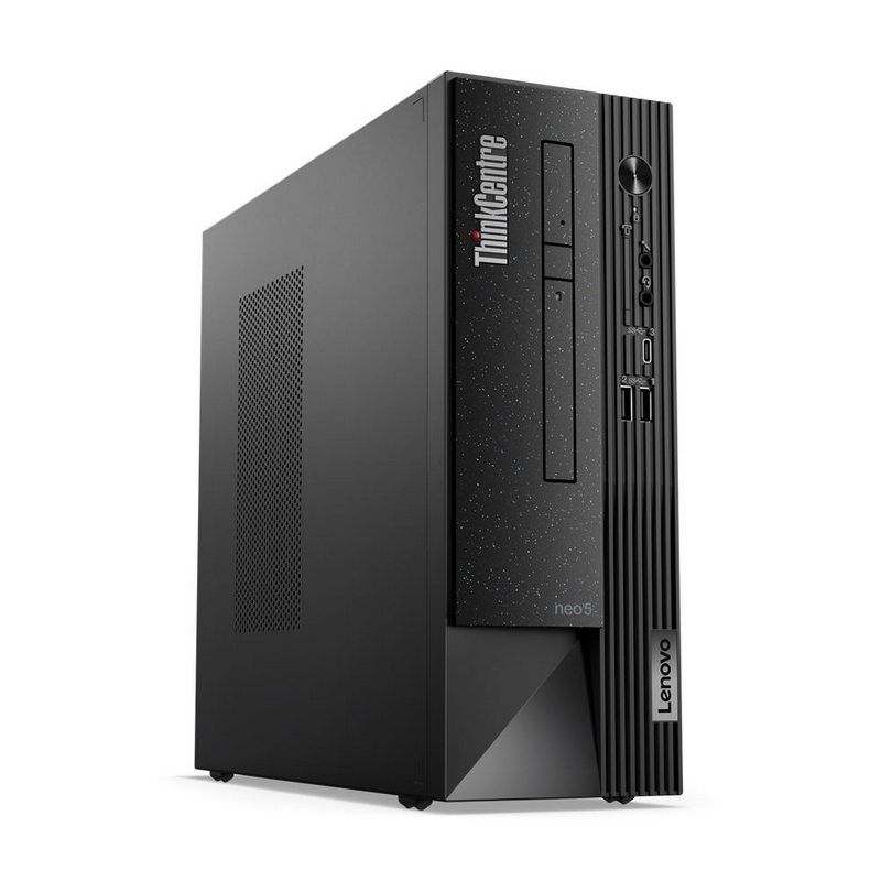 Lenovo ThinkCentre Neo 50s 11T0001AHX - Intel Core I5-12400, 8GB, 256GB SSD,Intel UHD Graphics 730, FreeDOS, Fekete Asztali Számítógép akciós termékkép 1