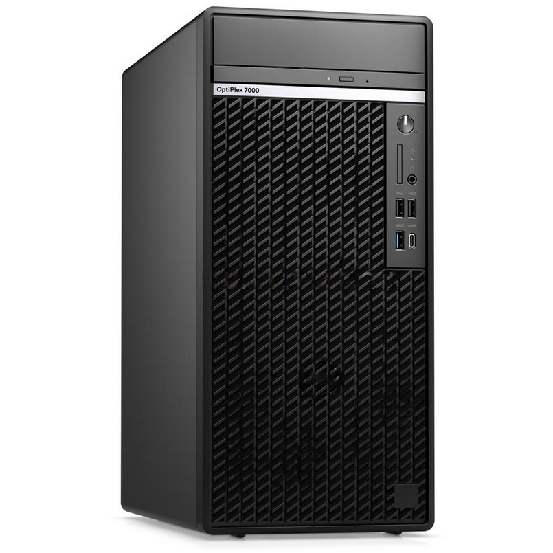 Dell OptiPlex 7000 N002O7000MT_VP - Intel Core i5-12500, 8GB, 256GB SSD, Intel UHD Graphics 770, Windows 10 Pro, Fekete Asztali Számítógép akciós termékkép 1