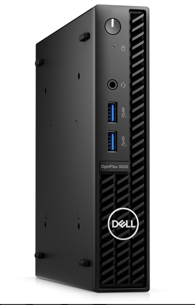 Dell OptiPlex 3000 3000MICRO-8 - Intel Core i5-12500T, 8GB, 256GB SSD, Intel UHD Graphics 770, Windows 11 Pro, Fekete Asztali Számítógép akciós termékkép 1