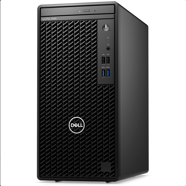 Dell OptiPlex 3000 MT 3000MT-9 - Intel Core i5-12500, 8GB, 512GB SSD, Intel UHD Graphics 770, Fekete Asztali Számítógép akciós termékkép 1