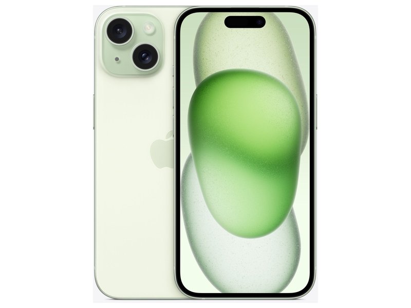 Apple iPhone 15 5G 256GB 6GB Zöld Okostelefon akciós termékkép 1