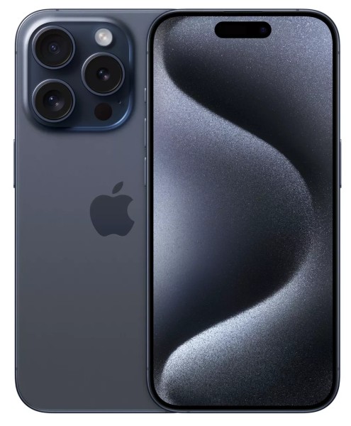 Apple iPhone 15 Pro 5G 128GB 8GB Kék Okostelefon akciós termékkép 1