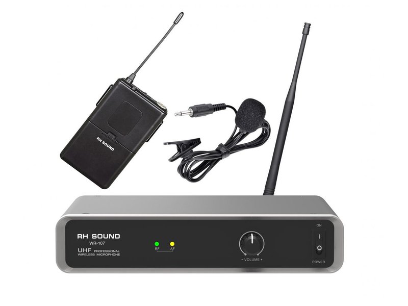 RH SOUND WR-107 L Vezeték nélküli csiptetős mikrofon akciós termékkép 1